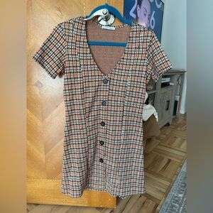 Plaid Zara Mini Dress
